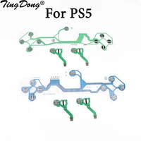 tingdong 50sets flex cable ribbon cable flexible cable for ps5 controller conductive film replacement for ps5 film controller