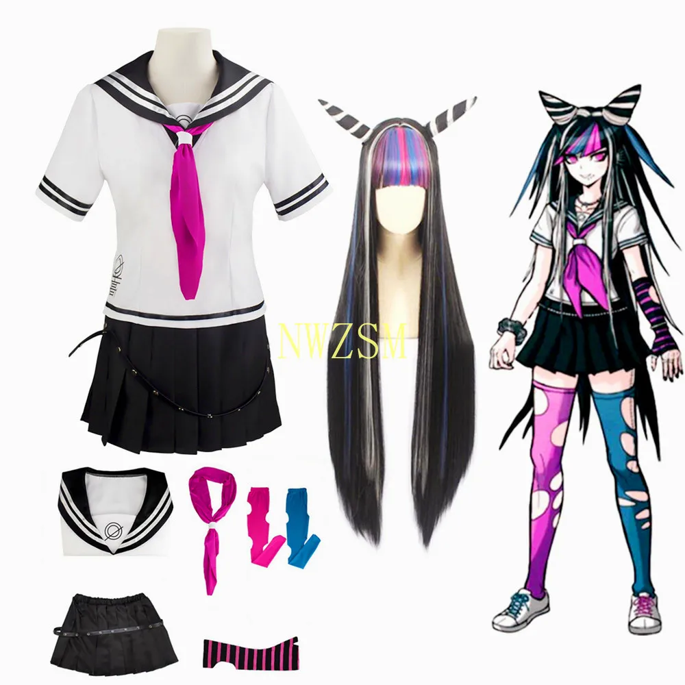 Костюм для косплея из аниме Super Dangan Ronpa 2 Danganronpa Ibuki Mioda| |