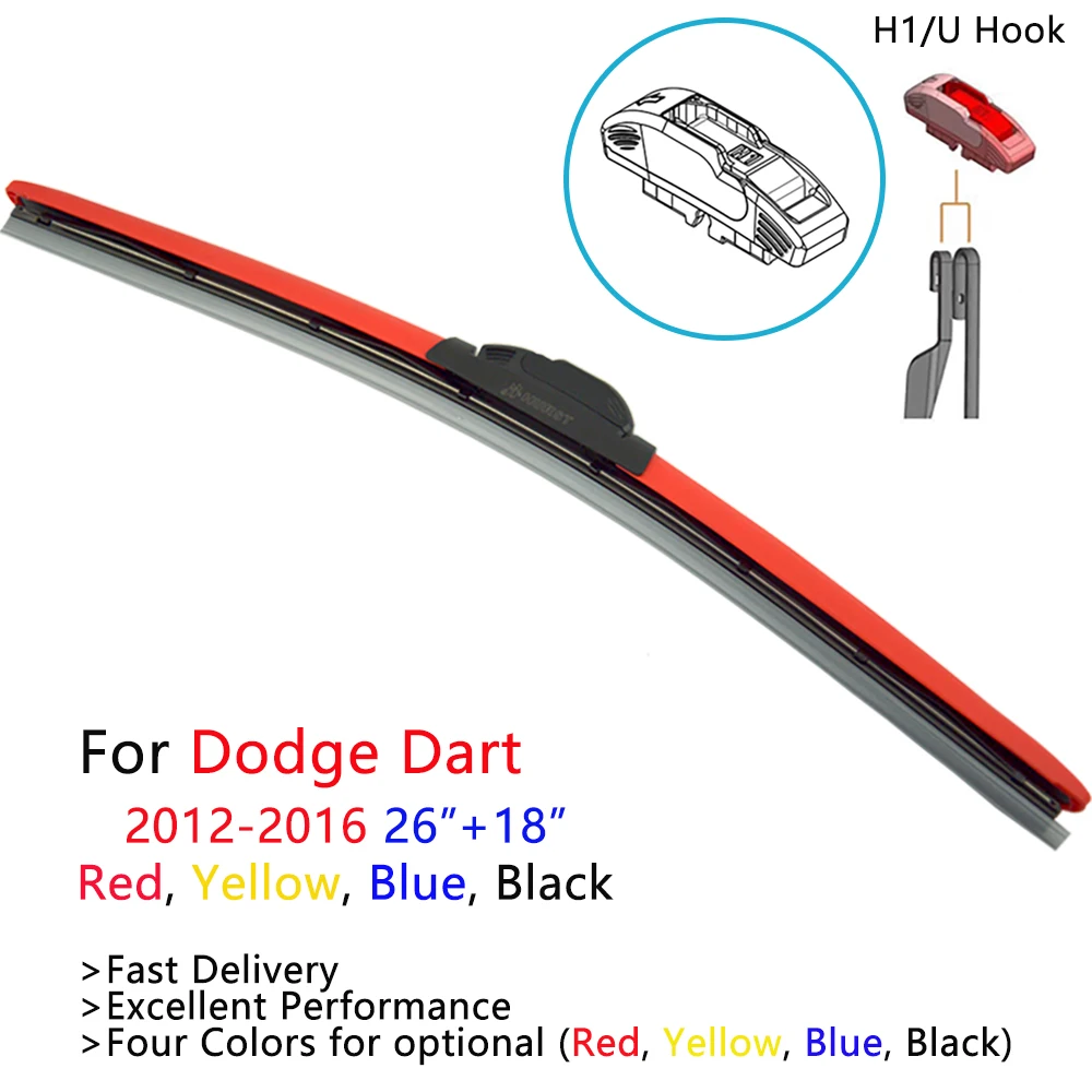 Щетки стеклоочистителя HESITE для Dodge Дротика Aero 2013 2014 2015 2016|Стеклоочистители| |