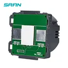SRAN 52*52 сенсорный переключатель Функциональный модуль со стеклянными аксессуарами подходит для 86*86 сенсорный переключатель Британский стандарт 146 размер комбинация
