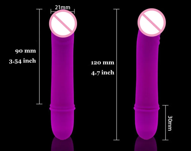 Эротические 10 Скорость маленький вибратор в виде фаллоимитатора мини
