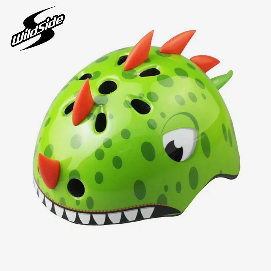 

Wildside bicycle helmet child cute cartoon animal PC + EPS helmet children riding bicycle skating scooter outdoor sports helmet