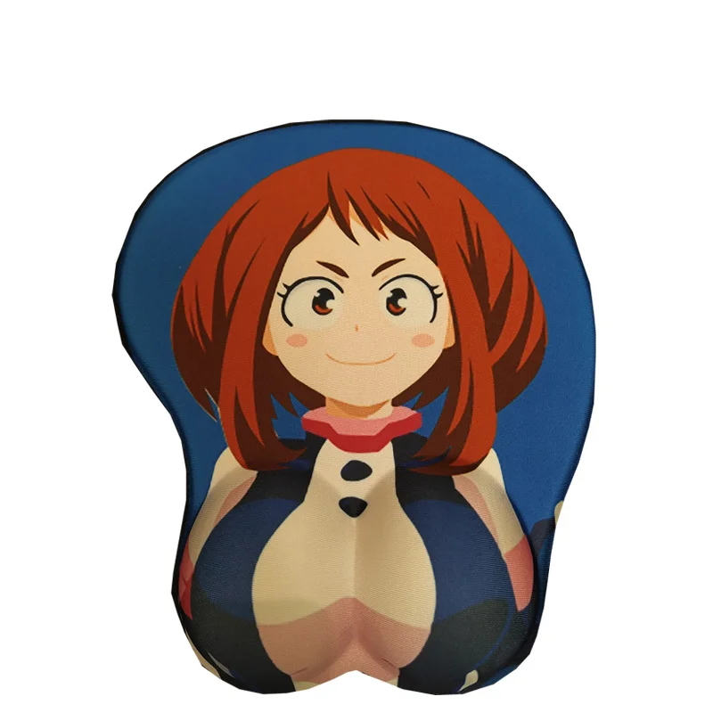 

Silicone mouse pad, 3D animation, ergonomic furniture support, player pad