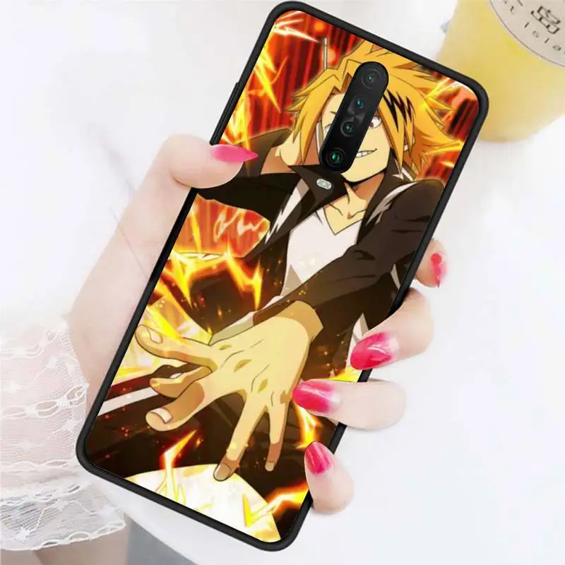 Чехол для телефона Denki Kaminari Xiaomi Redmi 9 9A 7 7A 8 8A Note 8pro 9pro 9promax 10 10pro чехол |