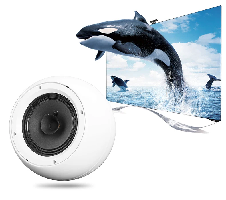 5-дюймовый потолочный динамик с высоким и низким басом подвесной фоновый