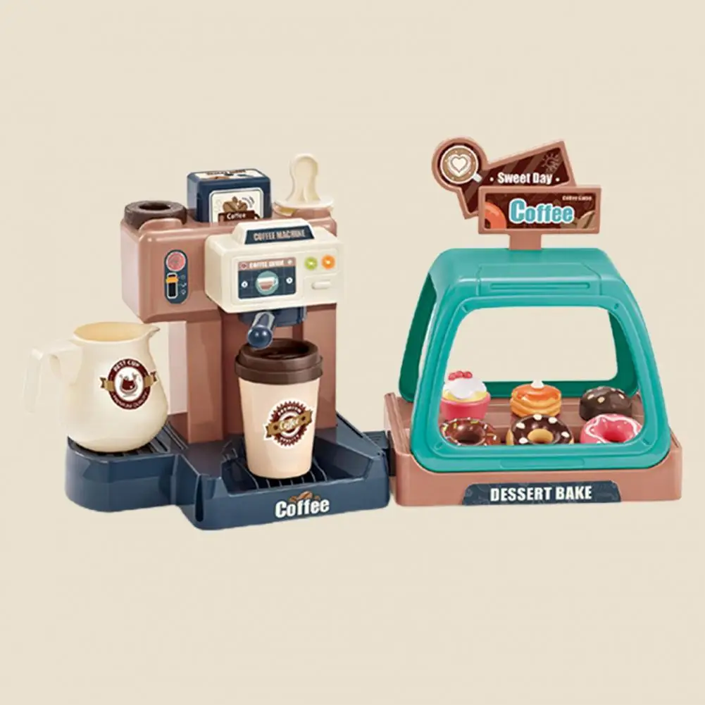 Милая игрушка для ролевых игр звуковые эффекты дома Реалистичная кофейная