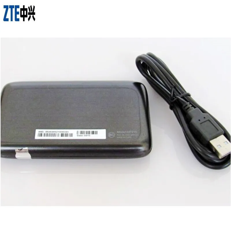 Unlocked ZTE MF915 Mobile Broadband T-MOBILE 4G LTE HOTSPOT Z915 850/1900/2100MHz Wireless Router 4G FDD WiFi Hotspot Free shipp