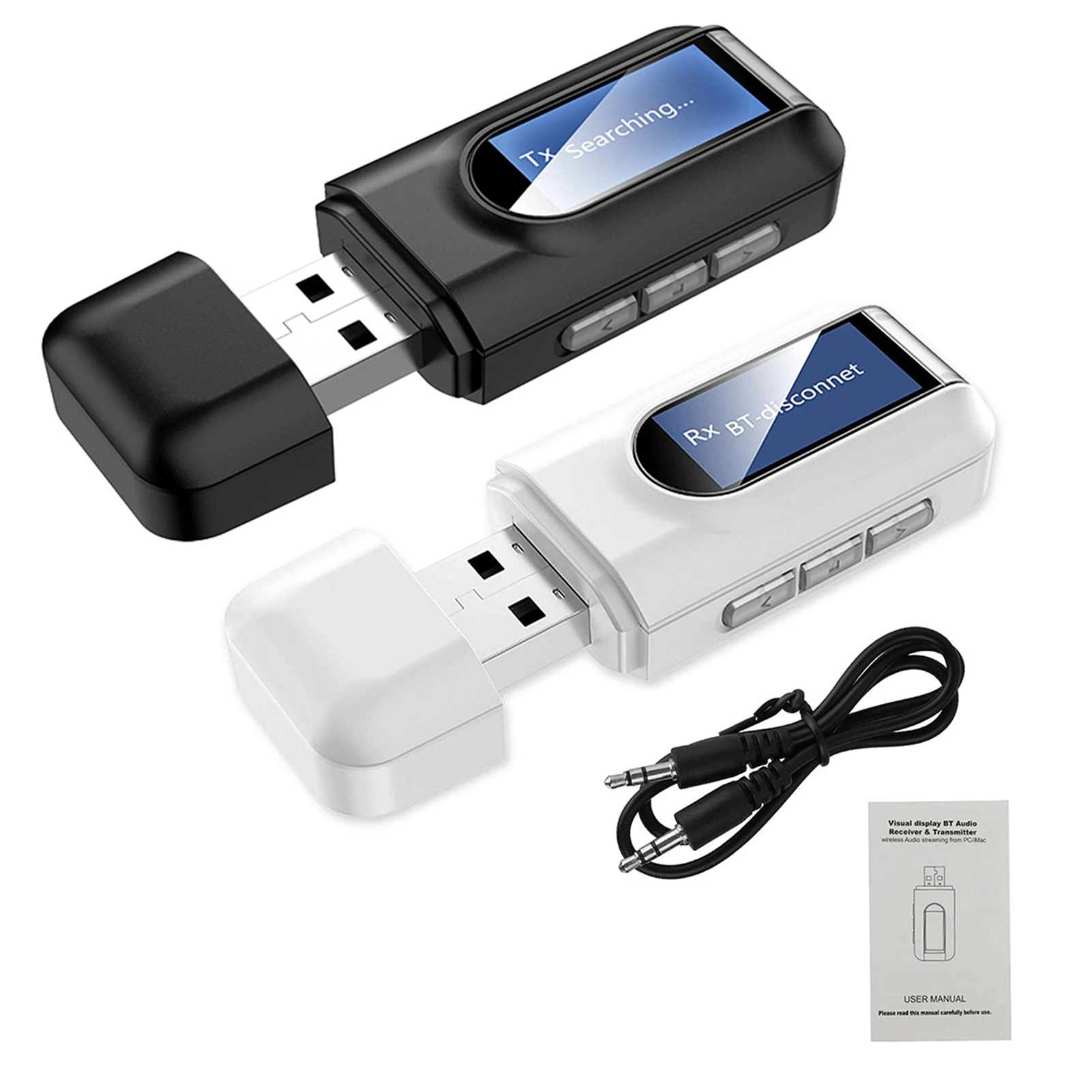 USB forBluetooth-совместимый адаптер 5 0 для ПК динамик планшета автомобиля ТВ