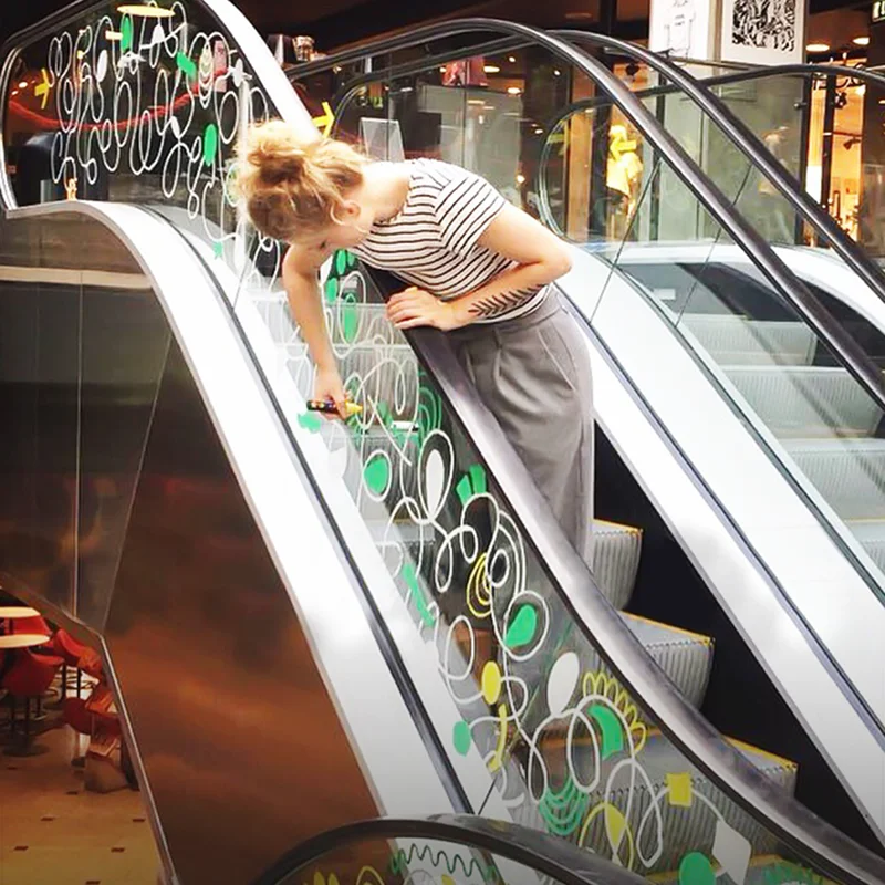 Односоставная ручка маркер для рисования оформление оформления заднего вида