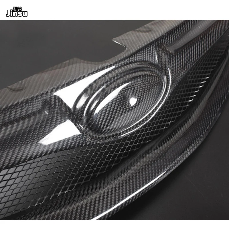 OEM Стиль Настоящее углеродное волокно передний бампер решетка для Subaru Impreza 10th 2.0R 2