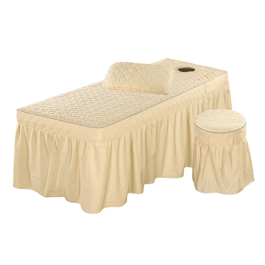 Apricot 70x190cm Массажная Косметическая простыня для стола, косметическая простыня для кровати, массажная простыня для стола, наборы простыней, мягкий чехол для подушки - Цвет: Apricot 70x190cm