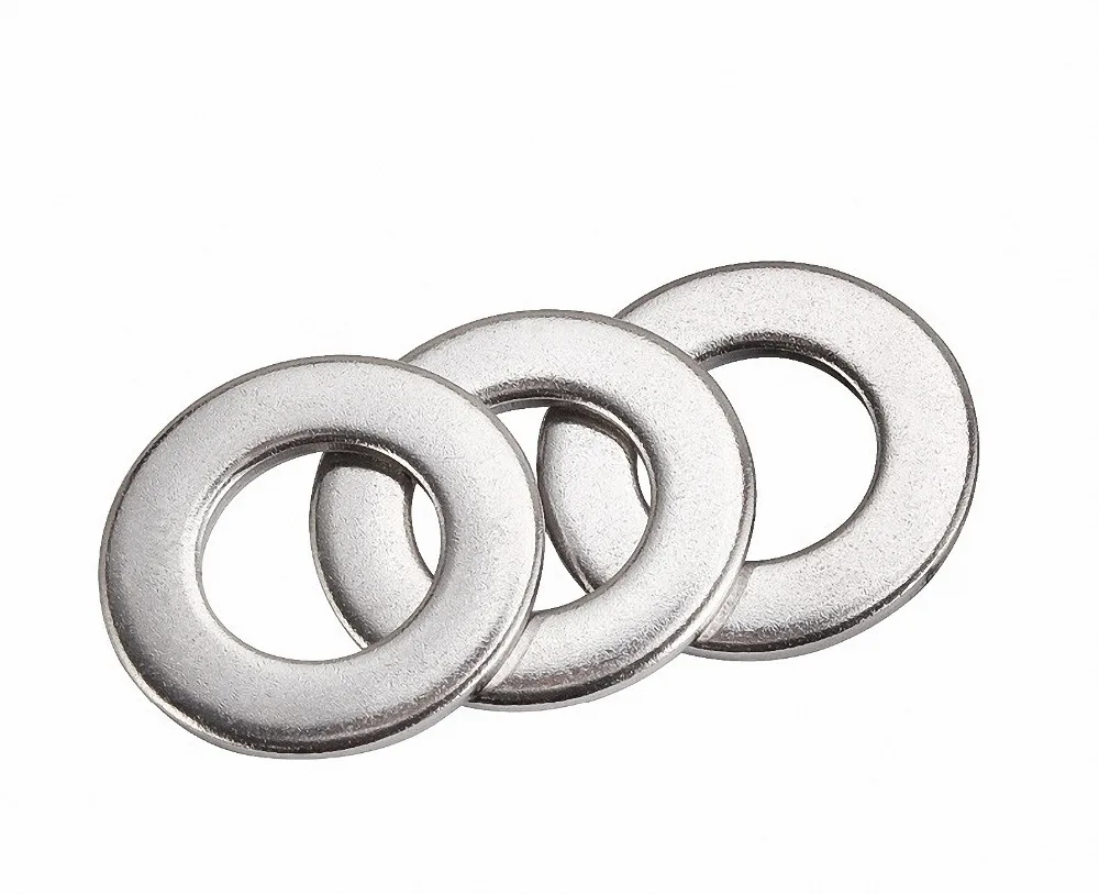 

304 Stainless Steel Washer Flat Penny Mudguard Repair Washers M3 M4 M5 M6 M8 M10 M12 M14 M16 M18 M20 Thickness 1mm