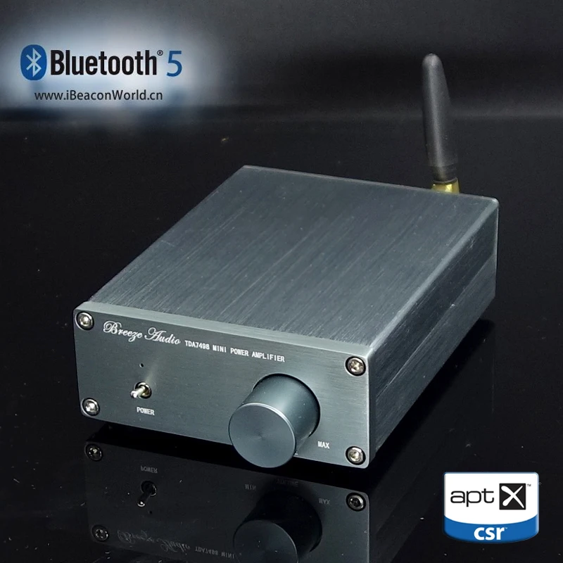 Бытовой Hi Fi усилитель KYYSLB титана TDA7498E цифровой мощности 160WX2 5 0 Bluetooth чип