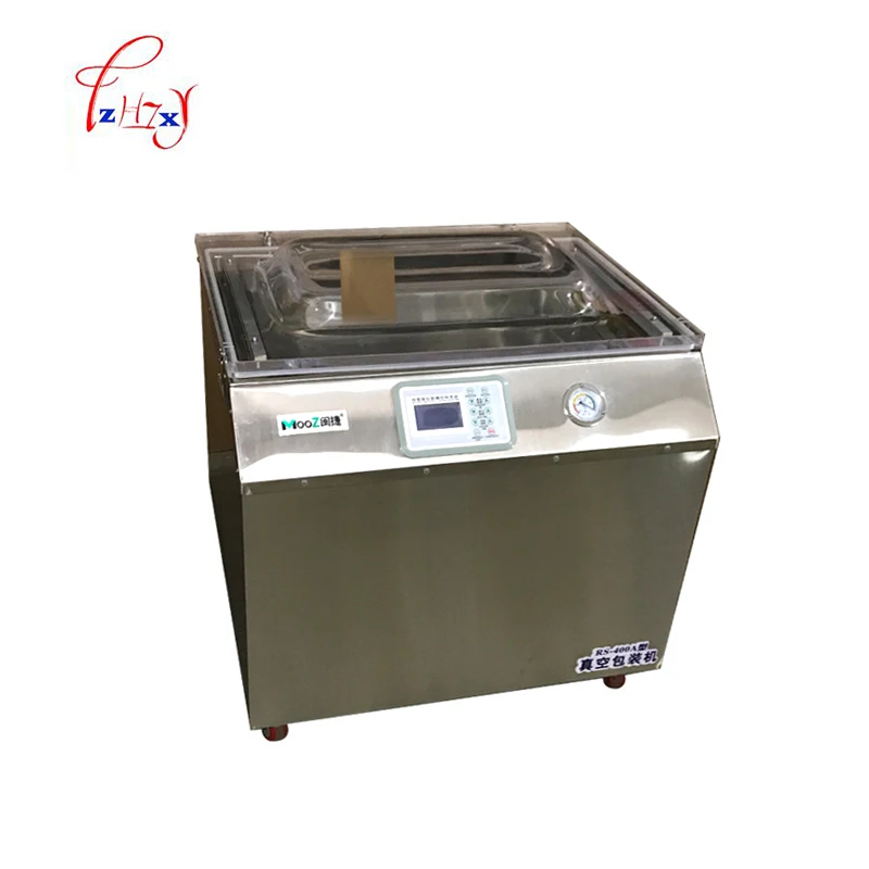 

Commercial vacuum food sealer vacuum packaging machine automatic wet and dry food vacuum sealing machine RS400A 110V/220V