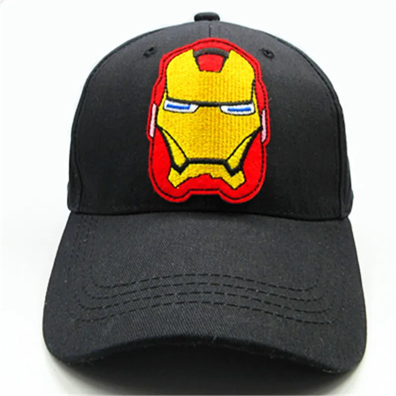 

2021 Iron Hero Embroidery Cotton Baseball Cap Hip-hop Cap Adjustable Snapback Hats for Men and Women 136