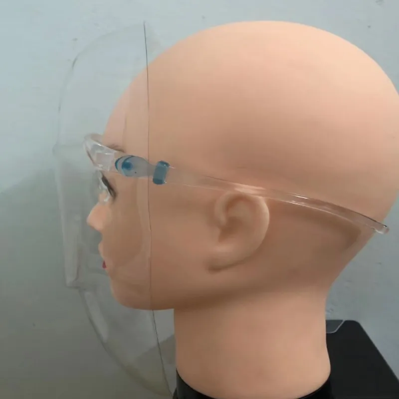 

Unisex Eye Shield Visor Wrap Shield Large Full Face Shield KItchen Guard Extended Version Face Mask Anti-spray Mask