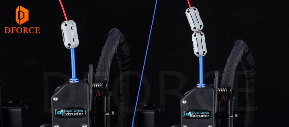 DFORCE Филамент для очистки Антистатическая блокировка пены мусора для hotend E3D V6 сопло cr10 ender3 Анет A6 A8 prusa