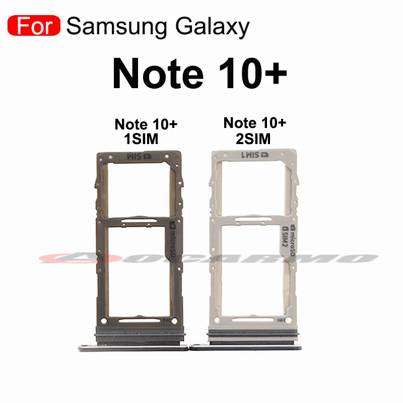 Сим-карты с гнездом держатель Micro SD карт памяти адаптер для Samsung Galaxy Note 10 плюс 5G + N970