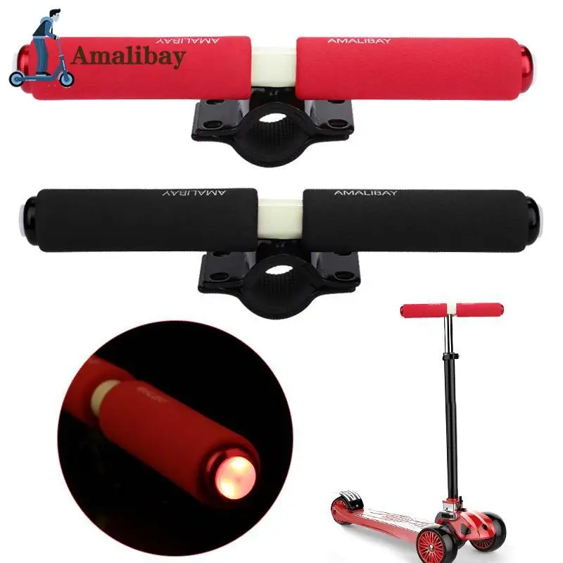 

Luminous Electric Scooter Kid Grips for Xiaomi M365 Scooter Child Bag Handle for M365 Pro with Safty Warning Light M365 Parts