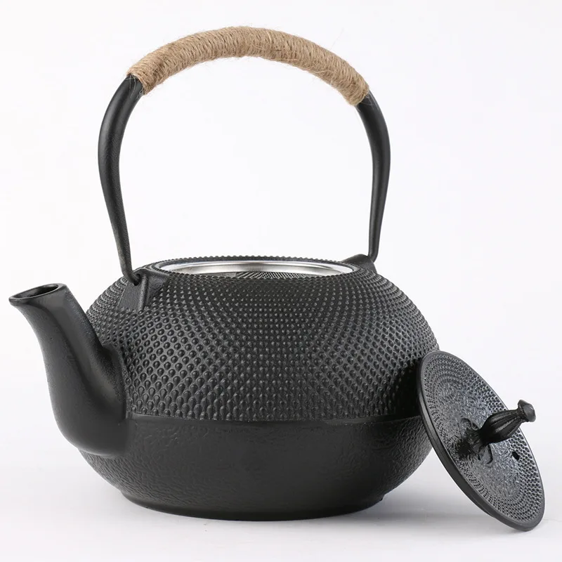 Чугунный чайник 1 2 л чугунный старинный из чугуна для кипячения воды горячий