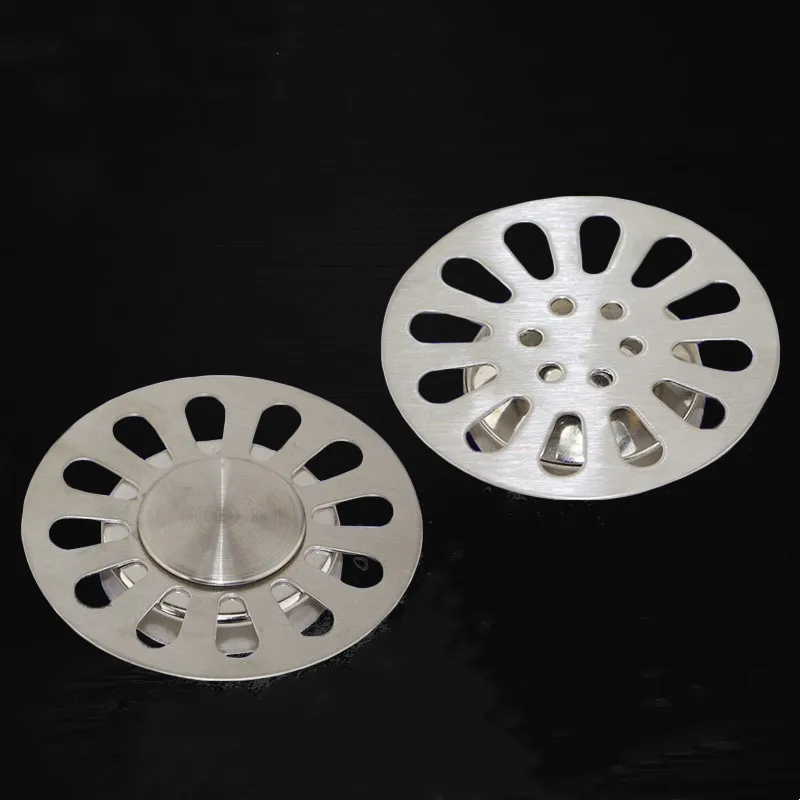 

1pcs Stainless Steel Floor Drainer Bathroom Shower Filter Strainers Bathtub Hair Catcher Drain Stopper Sewer Filter