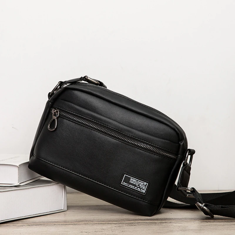 

DAEYOTEN 2020 Wholesale Men Shoulder Bag New Korean Style Messenger Bag Business Casual Large Capacity Handbag ZM0836