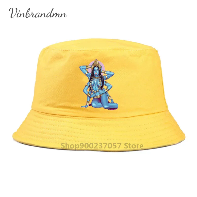 Модная шляпа в стиле индийской богини смерти рыбака индуийский Бог Kali Ma Shiva