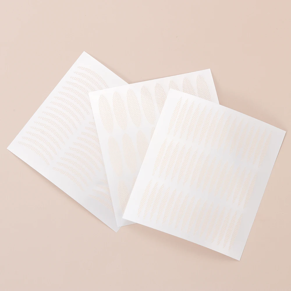 Наклейки для двойного века кружево волокна самоклеящаяся век лента прозрачный