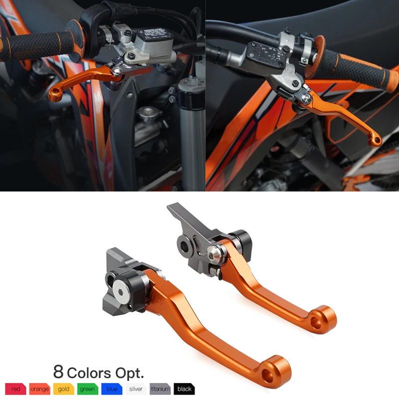 NICECNC Pivot Dirt Bike Clutch Brake Levers For KTM EXC EXCF XC XCW XCWF SX SXF 250 300 350 450 500 2014-2021 Motocross Off Road |