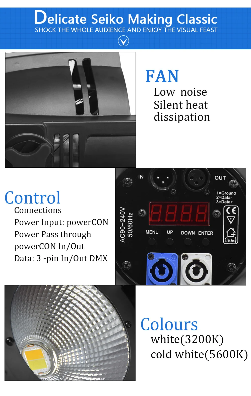 Горячая Распродажа, 1 предмет 100 Вт монолитный блок светодиодов DMX 512 Control теплый белый 100 Вт светодиодный COB par дежурное освещение dmx