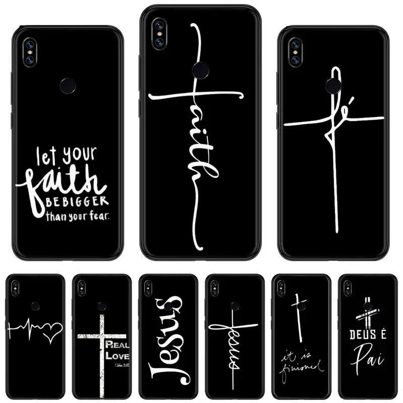 

Jesus Phone Case For Xiaomi Redmi 7 8 9t a3 9se k20 mi8 max3 lite 9 note 9s 10 pro
