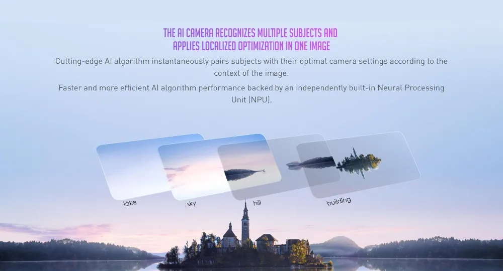 Honor 10 AI, смартфон, стеклянный корпус, 5,84 '', Kirin 970, четыре ядра, 2,36 ГГц, полный экран, 3 камеры, МП, распознавание лица, NFC