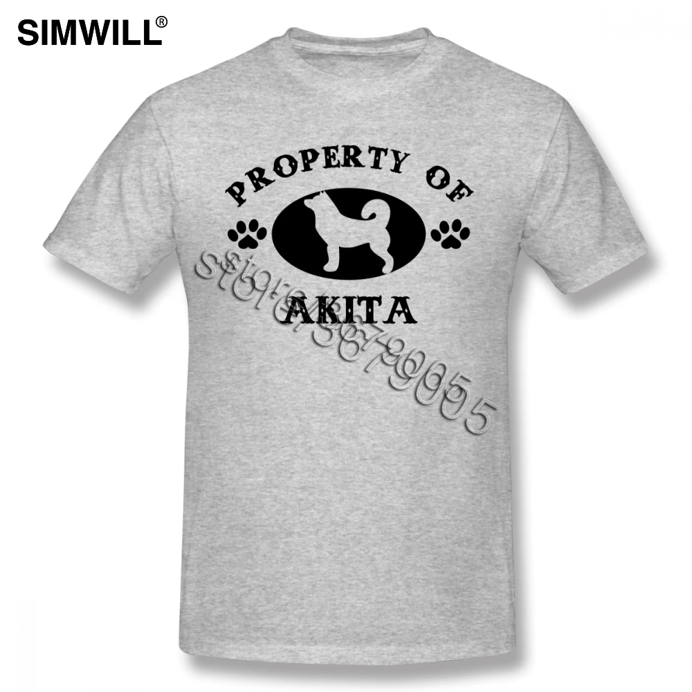 

Cool Tees Shirt Akita Mens Slim Fitting Short Sleeves Unique T Shirt Dog Male Big Size Fan Apparel
