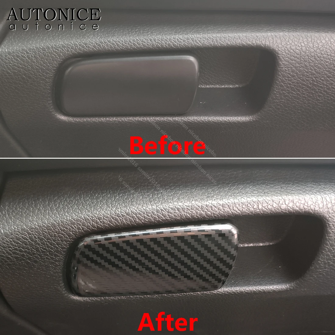 Углеродного волокна цвет грузовик части перчатки Коробки Крышка отделка