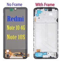 original for xiaomi redmi note 10 m2101k7ai lcd display touch screen digitizer parts for redmi note 10s 10 s m2101k7bg display