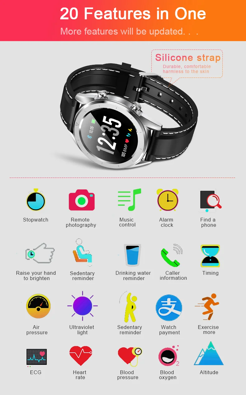 Смарт часы KSUN KSR901 Bluetooth Android/IOS телефоны 4G водонепроницаемый gps сенсорный экран Спорт Здоровье