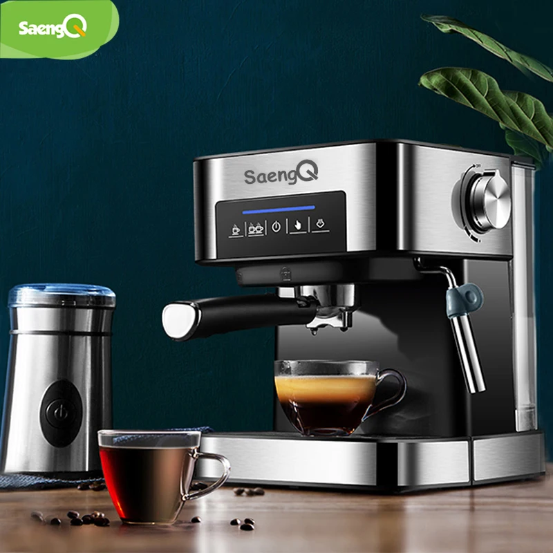 SaengQ электрическая Кофеварка американо Эспрессо кофемашина 1500 мл причудливая