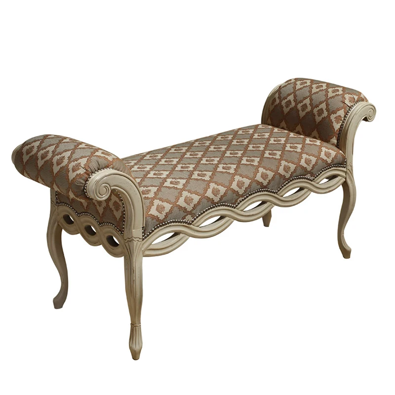 Массив дерева ткань для обуви кровать и Скамейка кровати GH02 | Мебель