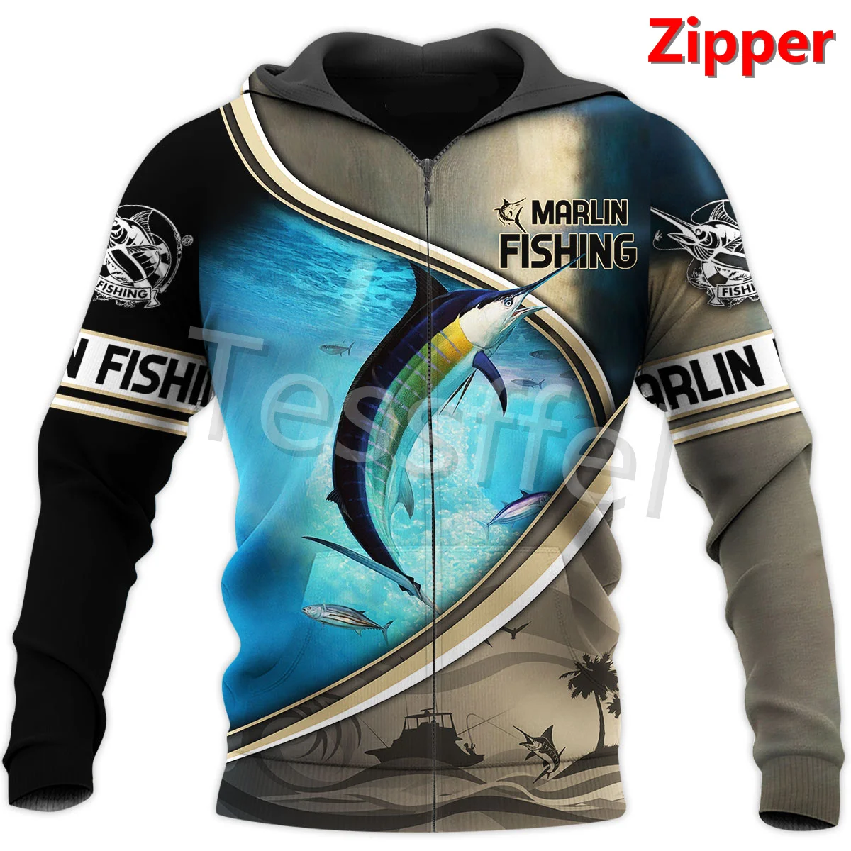 

Tessffel 3D Printed Beautiful Mralin Fishing Animal New Fashion Men's Sweatshirt Harajuku Zip Hoodies Unisex Pullover Style-9