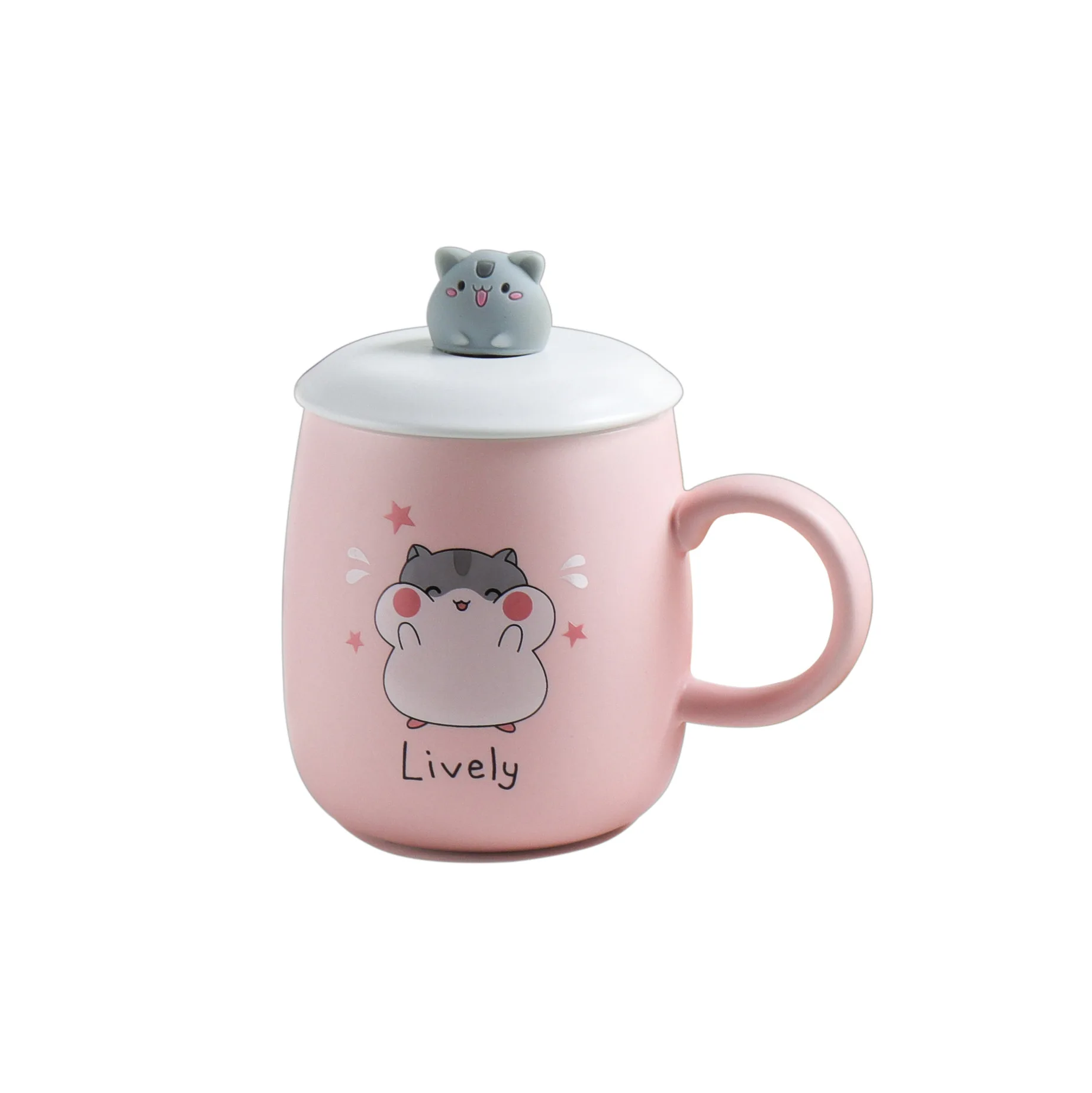 

Creative ceramic cup cute cat Mug office water cup tea cup