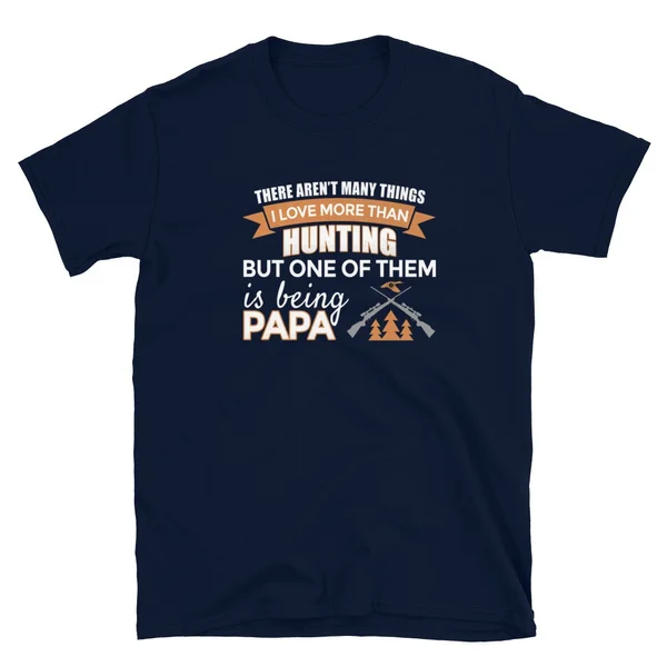 

Я люблю охоту, но мне нравится быть еще футболкой папы