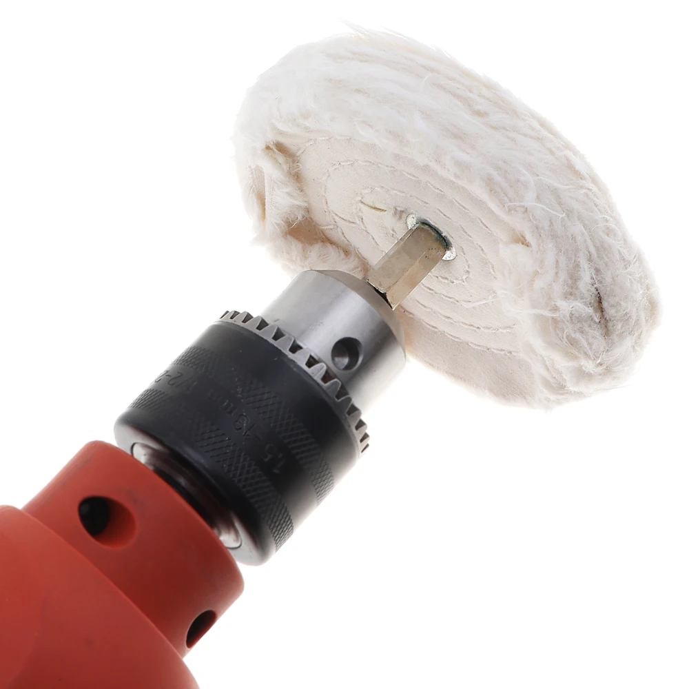 Цилиндрический конус Т образная белая ткань полировка колеса зеркальный буфер