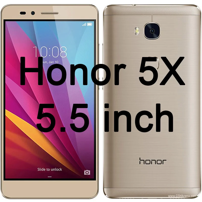 Honor 5X 5.5 inch Защитная пленка для экрана телефона, стекло для Honor 4X6X7X8 X, защитное стекло Honor 8X, закаленное стекло для huawei Honor Play 5X7 S 8C - Цвет: Honor 5X 5.5 inch