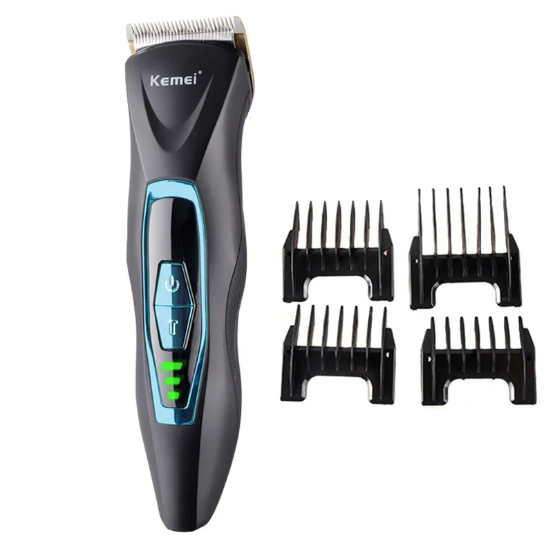 Профессиональная Водонепроницаемая машинка для стрижки волос от Kemei портативная
