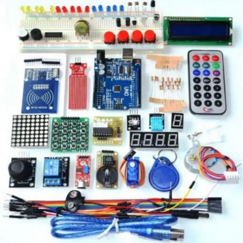 Стартовый набор обновленной расширенной версии для обучения RFID Arduino UNO R3|IC/ID