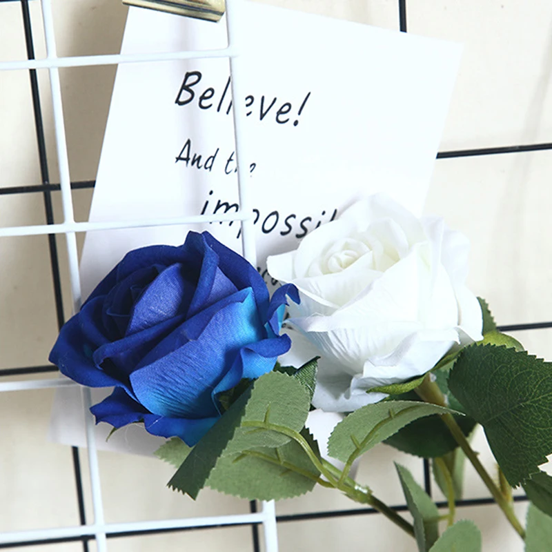 

Flannel Rose Flower Pearl Artificial Flower Holiday Wedding Home Decoration Fake Flowers Valentine's Day Present Eternal Flower