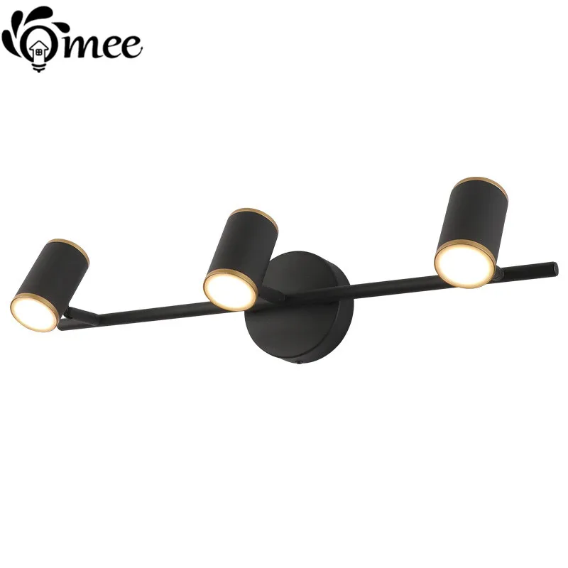 Современный светодиодный передний светильник для зеркала настенные лампы