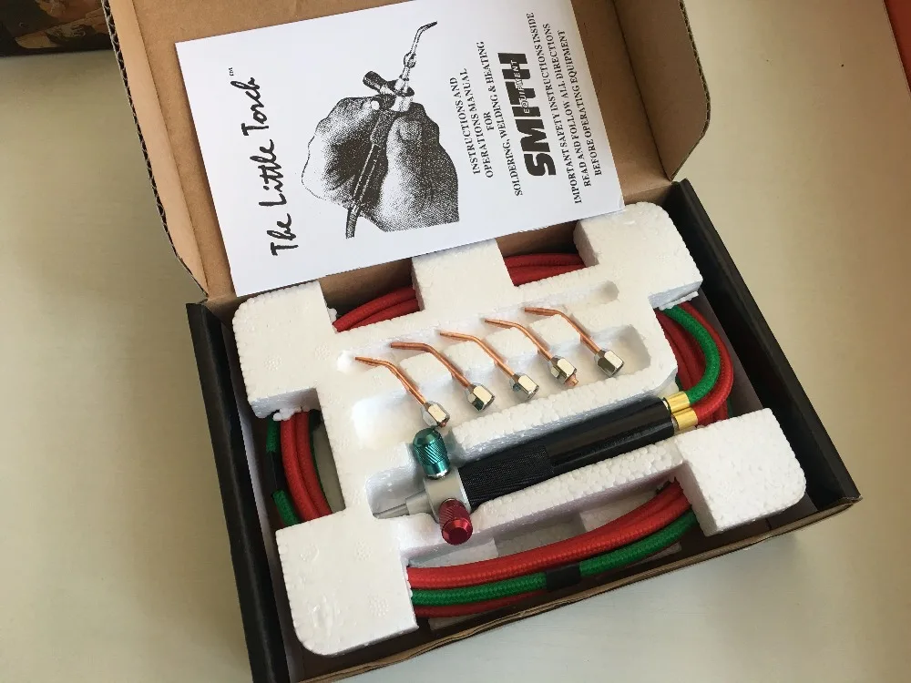 Фонарь для пайки мини сварочный фонарь газовый little smith ювелирный