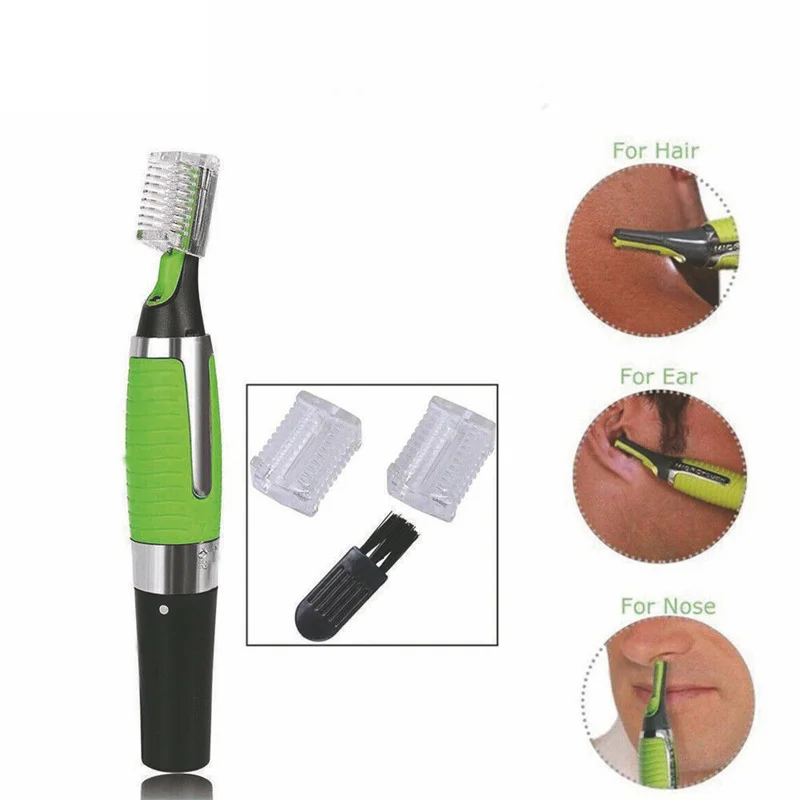 

Мужской многофункциональный триммер для волос Groomer для лица, бровей, ушей, носа, светодиодный триммер для стрижки волос