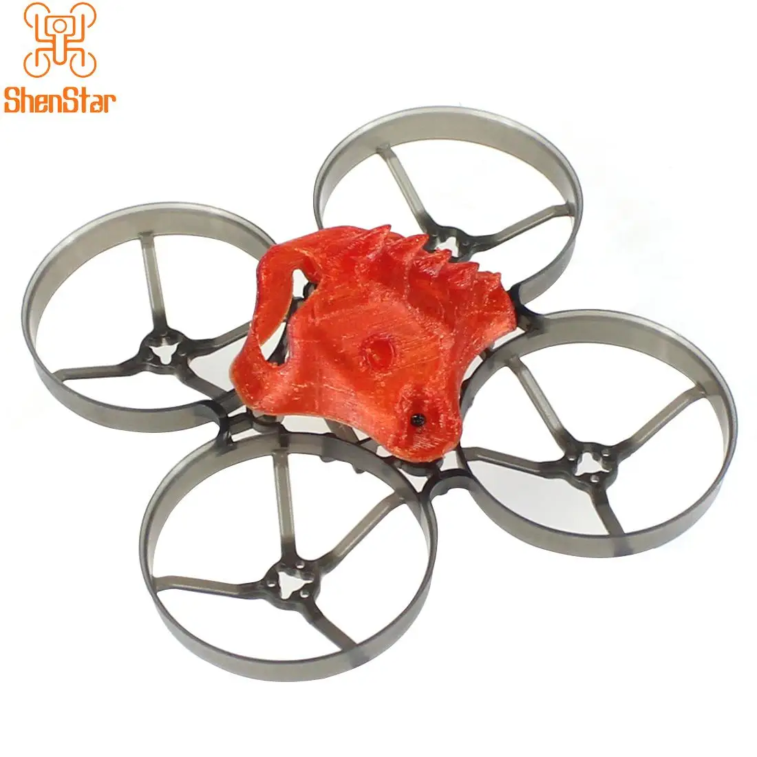 

ShenStar 75mm Frame Kit for Bwhoop75 V2 Brushless TinyWhoop w/ 3D Printed Canopy Camera Mount for Beta65x Beta75x Mobula7 Drone